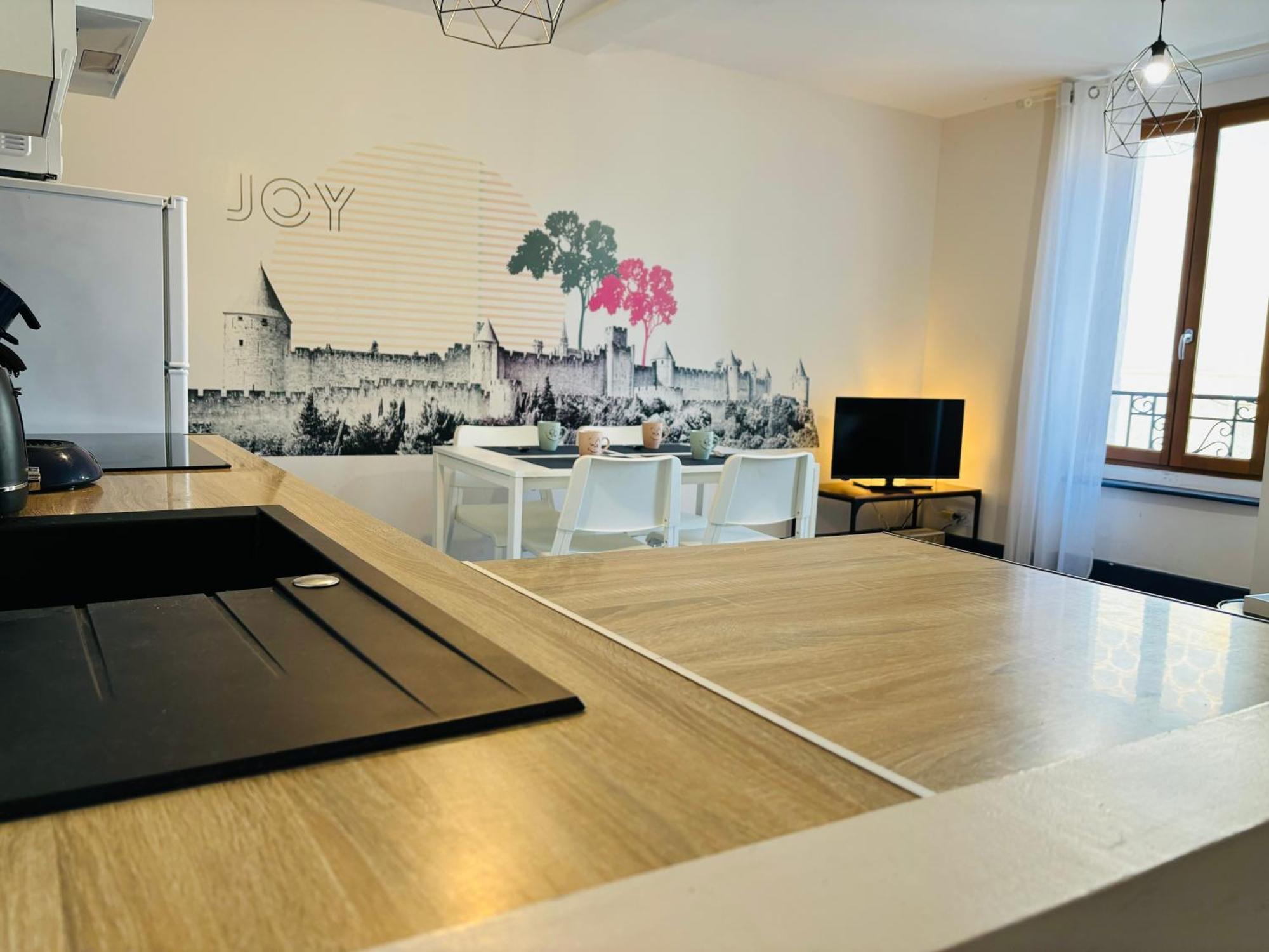 Spacieux, Climatise, Quartier Calme, Proche Chateau, Le Cocon De Joy Каркассон Экстерьер фото